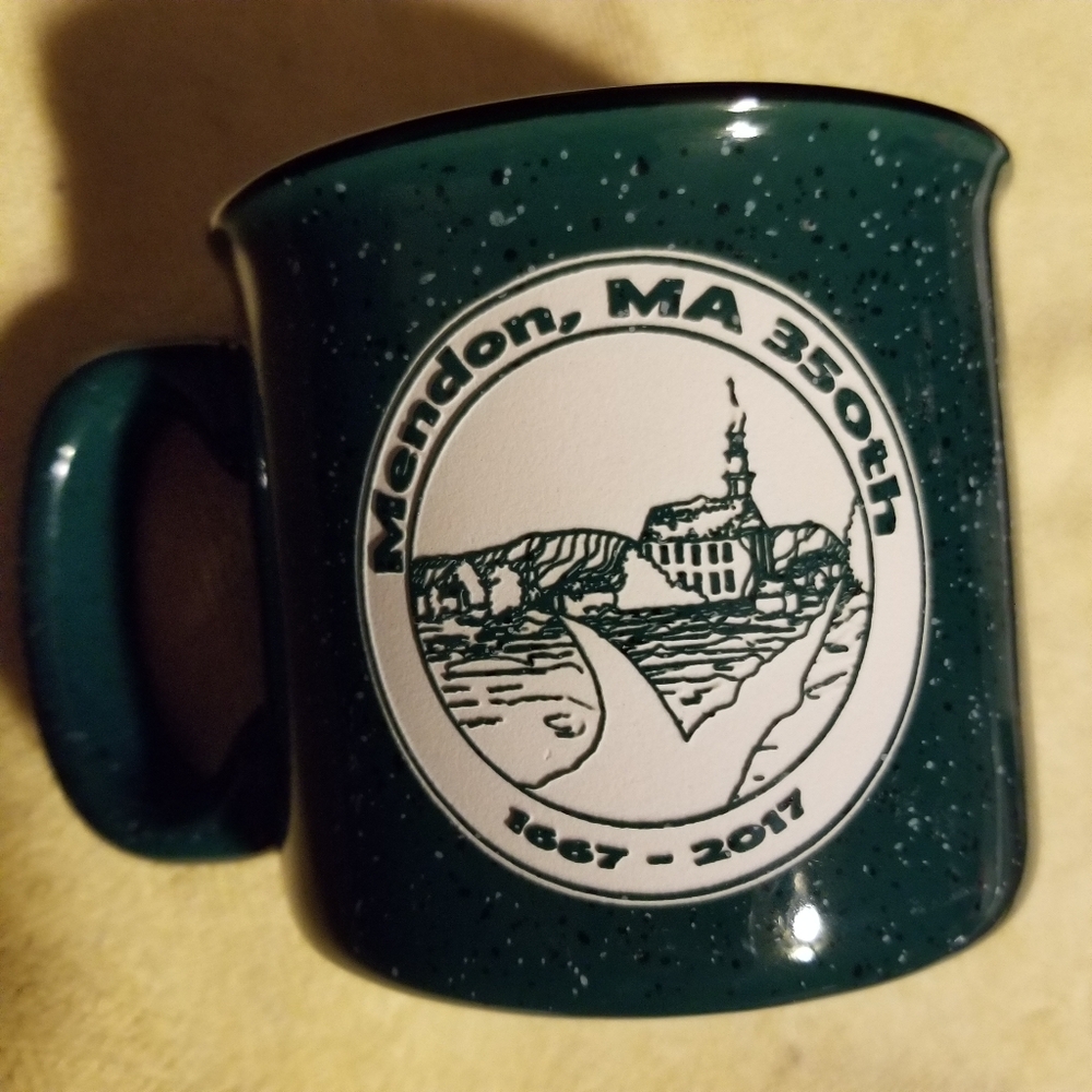 Mendon Massachusetts 350th Anniversary mug